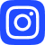 blue instagram logo